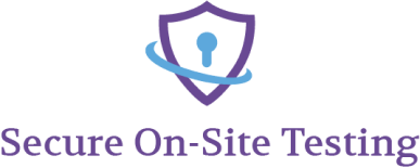 Secure On-Site Testing Logo